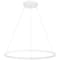 Access Lighting Anello, Dual Voltage LED Pendant, Matte White Finish, Acrylic Lens 52069LEDD-MWH/ACR - alternate 5